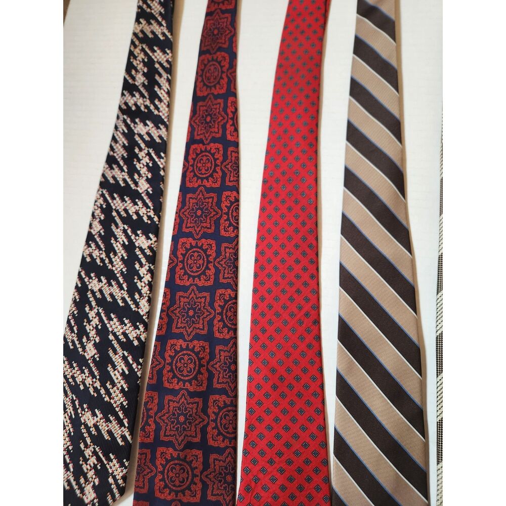Men’s Tie Bundle (5) – Classic Patterns – Office / Business / Dress - Picture 3 of 6